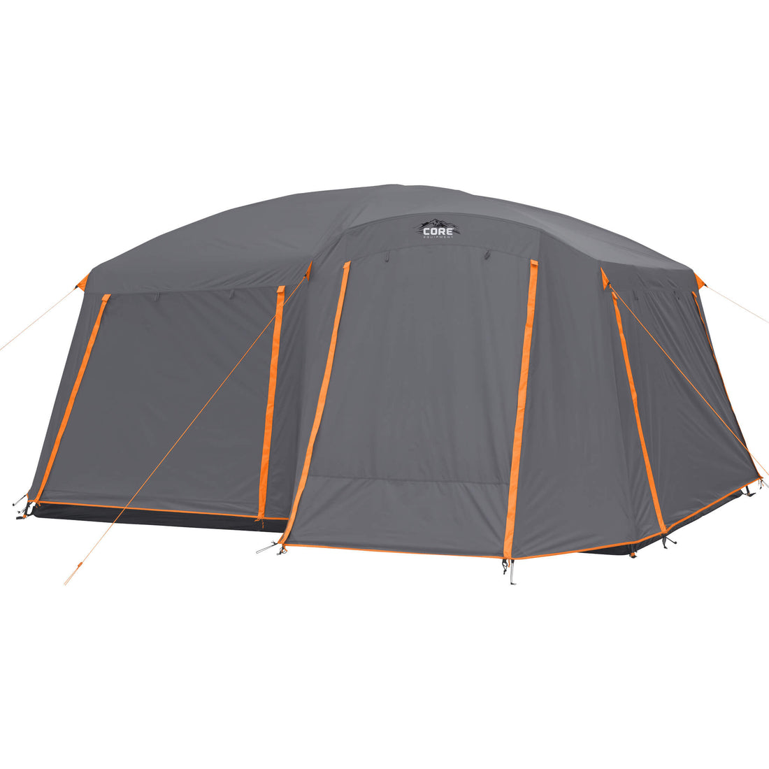 10 Person Straight Wall Cabin Tent with Full Rainfly