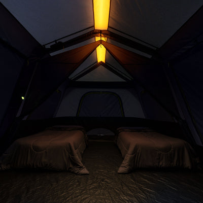10 Person Lighted Instant Cabin Tent