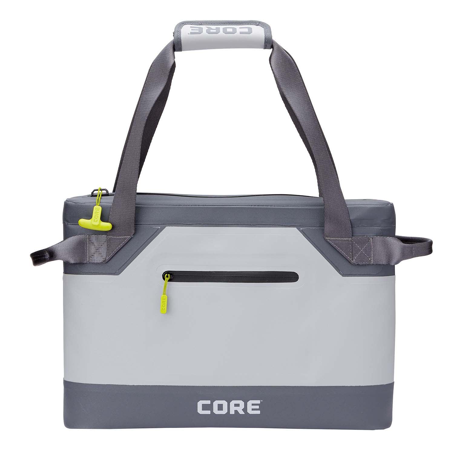 Cooler Bag Chair With Front Water Bottle Holder & Zippered Pocket