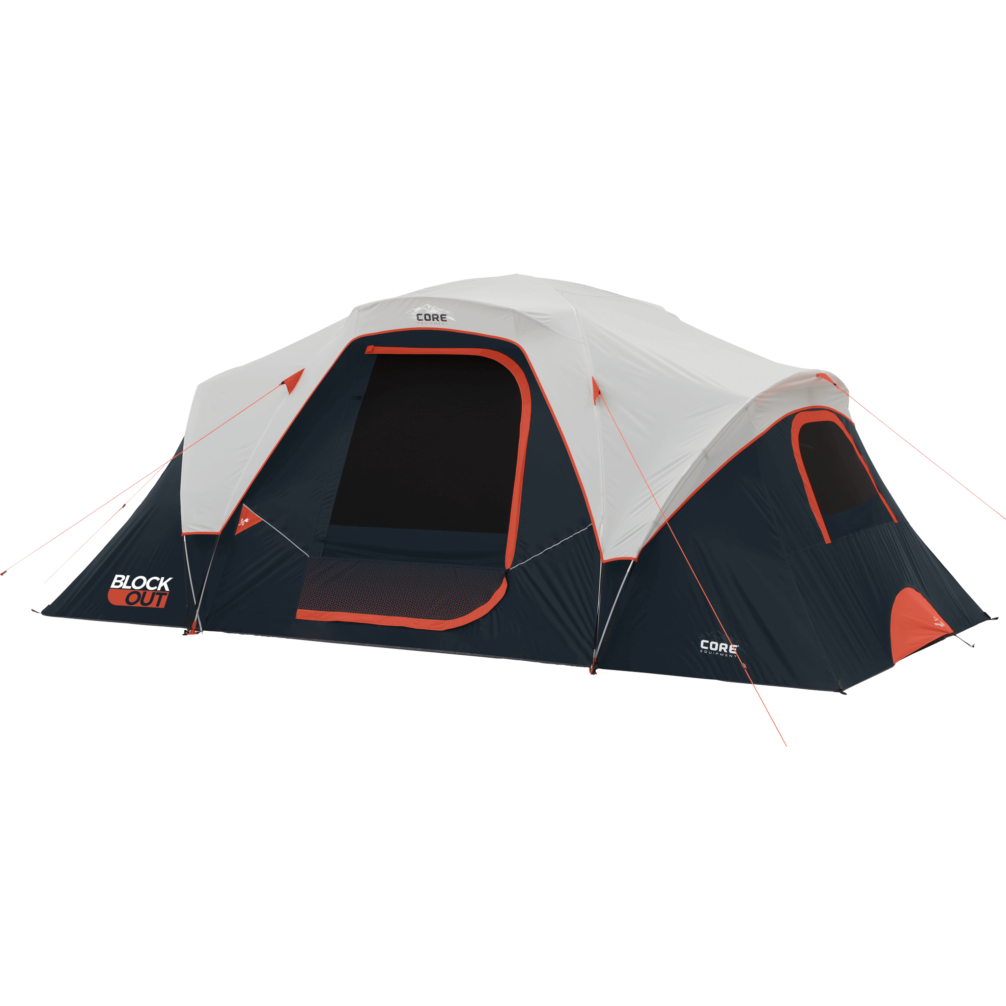 9 Person Blockout Extended Dome Tent – Core Equipment