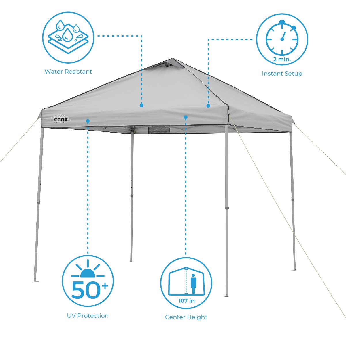8' x 8' Instant Canopy