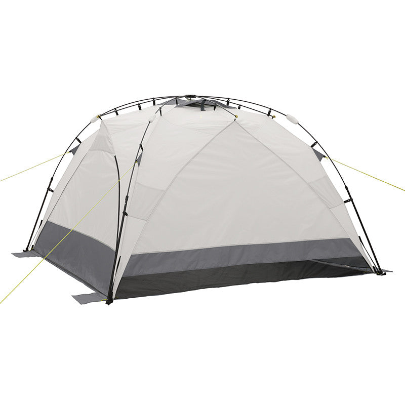 Core Equipment 8x8 Instant Sport Shade Light version image from back side with panels fully zipped.