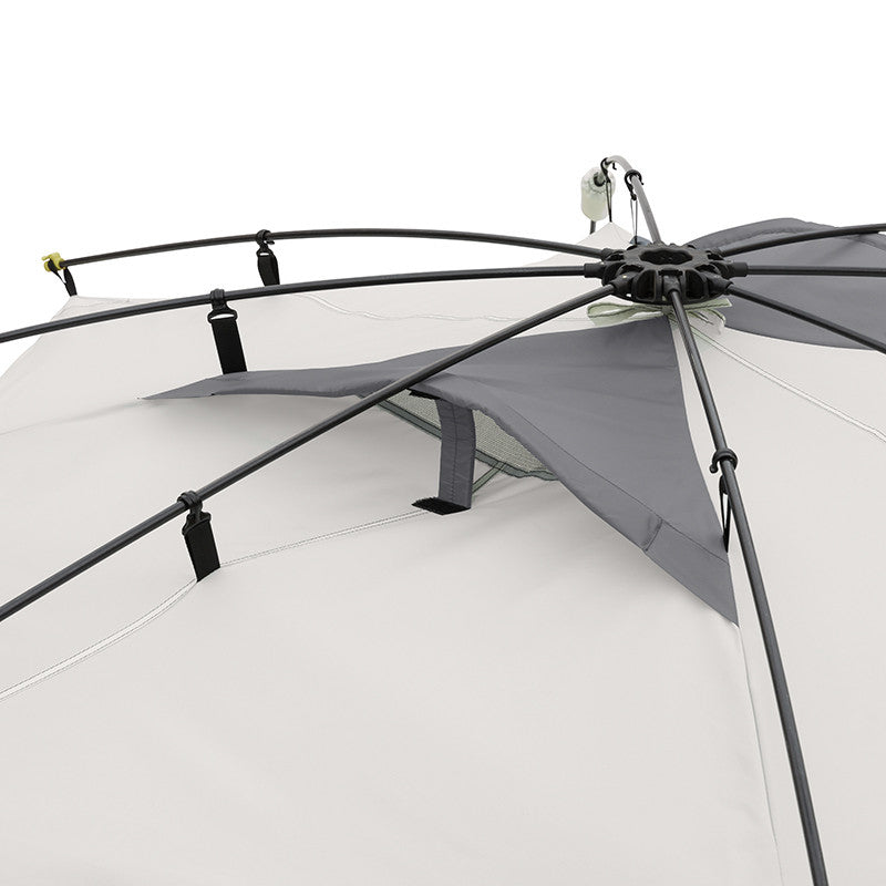 Core Equipment 8x8 Instant Sport Shade Instant Hub at top of shelter.