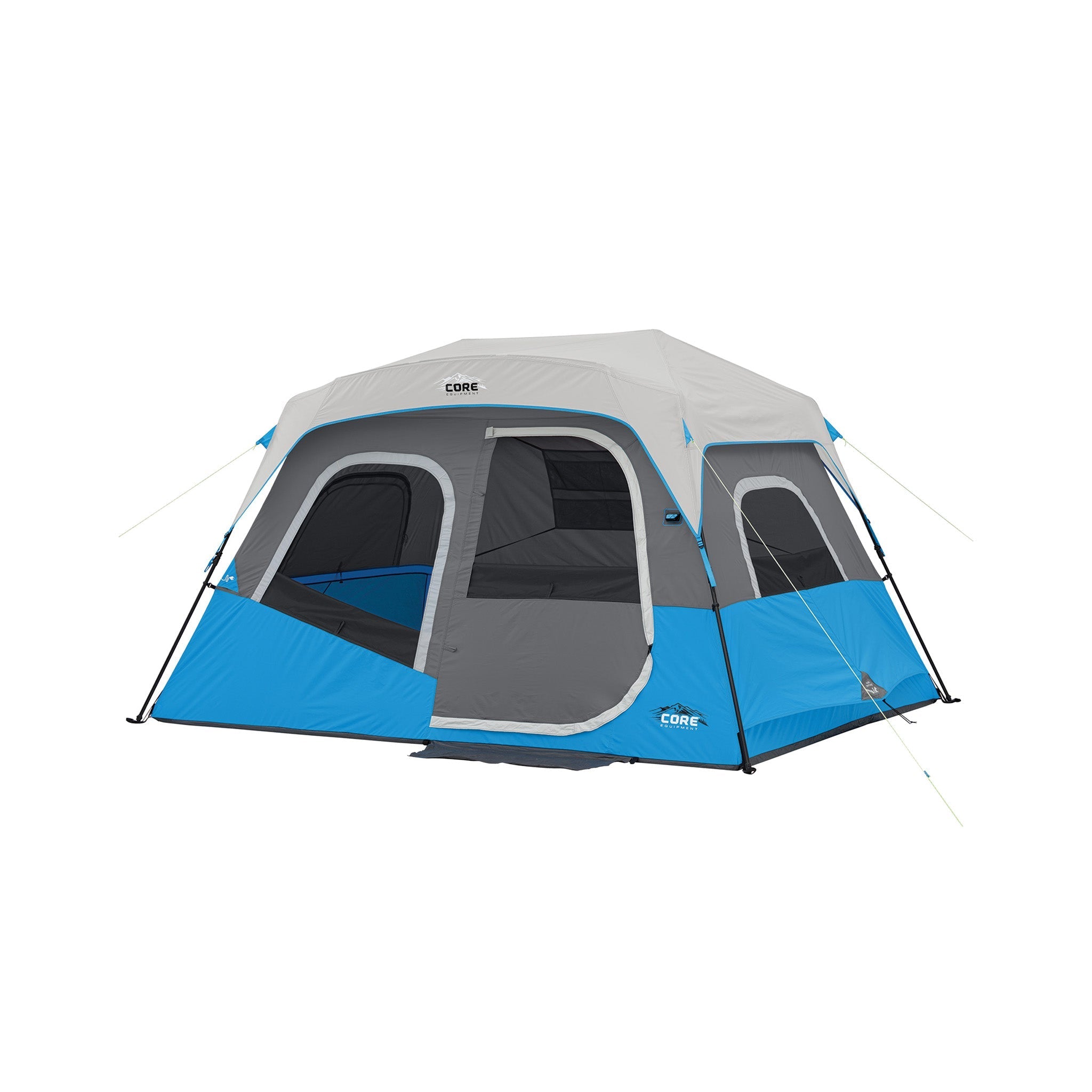 6 Person Lighted Instant Cabin Tent