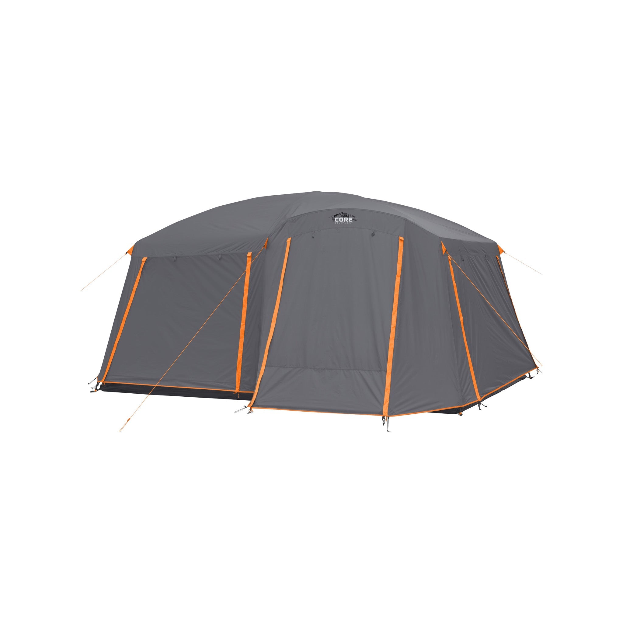 10 Person Straight Wall Cabin Tent with Full Rainfly