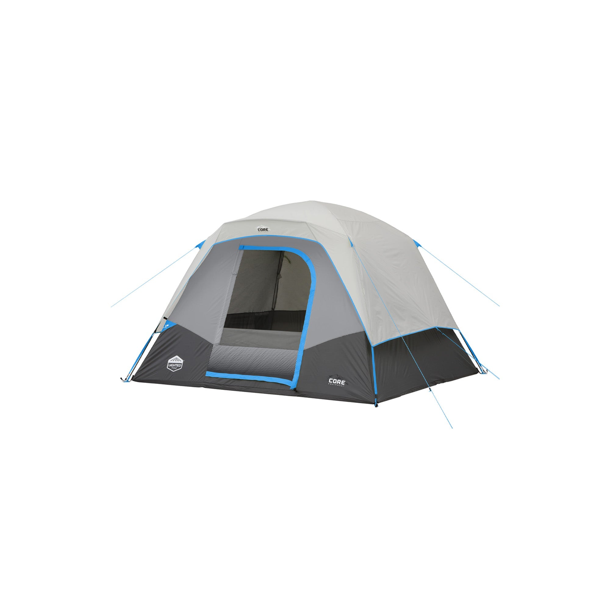 6 Person Lighted Dome Tent
