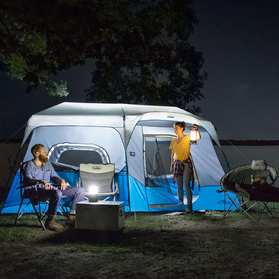 Lighted Tents