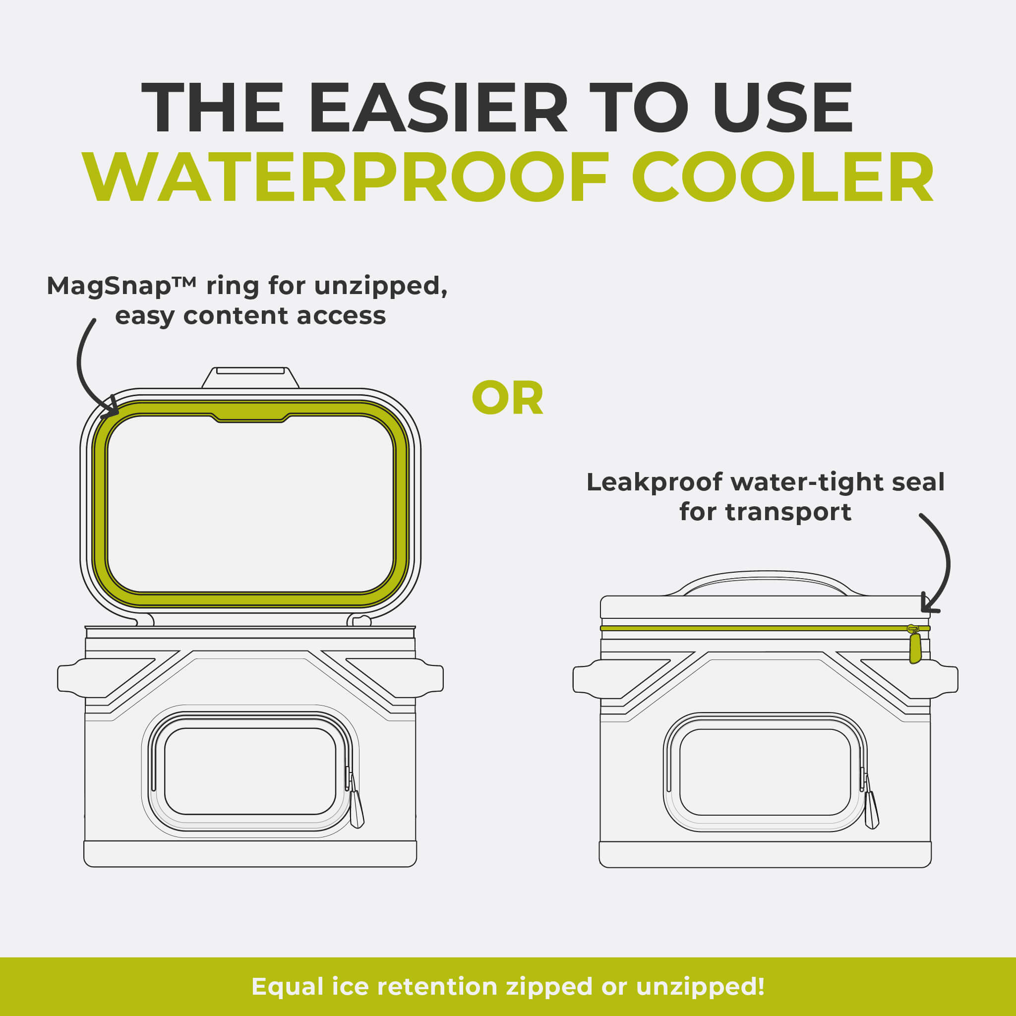 CLIMAKEEP Magnetic 12 Can Soft Cooler