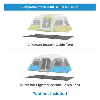 Footprint for 12 Person Instant Cabin Tents