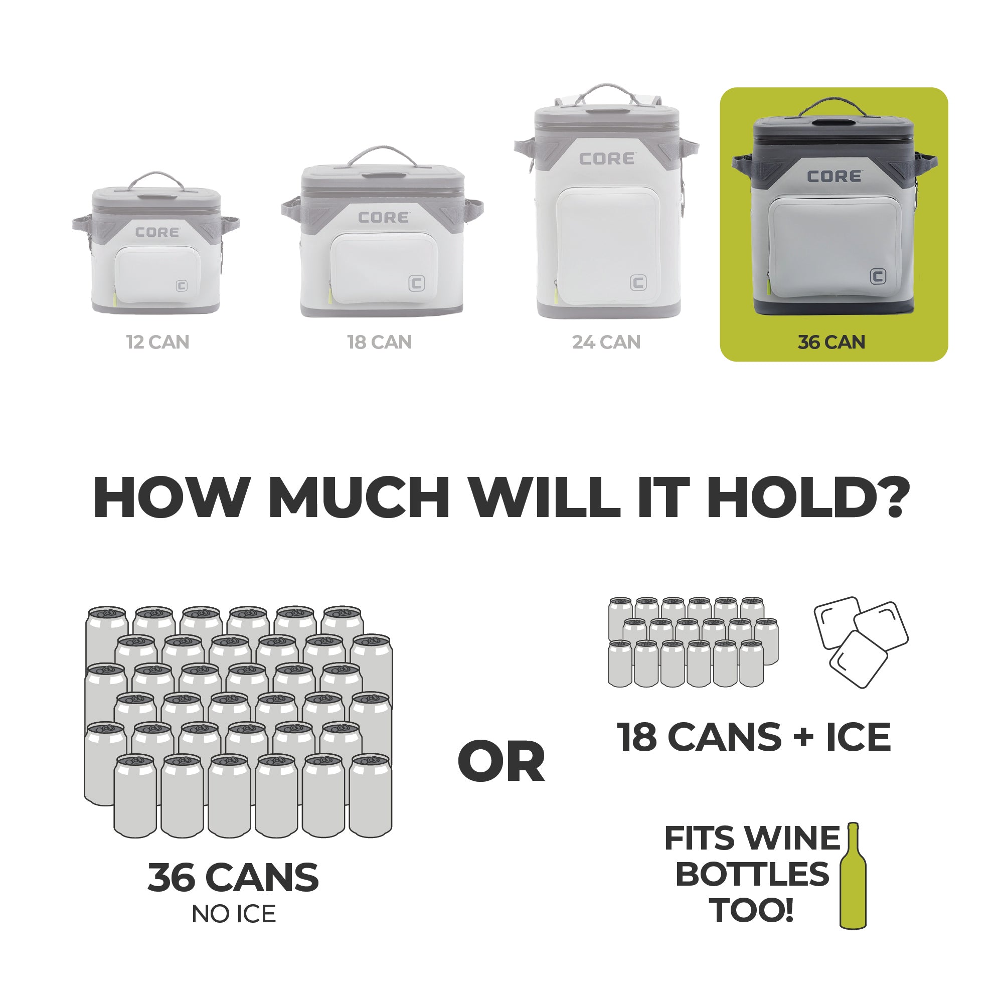 CLIMAKEEP Magnetic 36 Can Soft Cooler