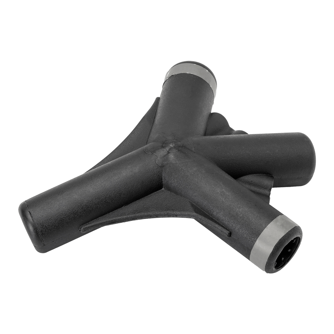 4 way joint shown from above