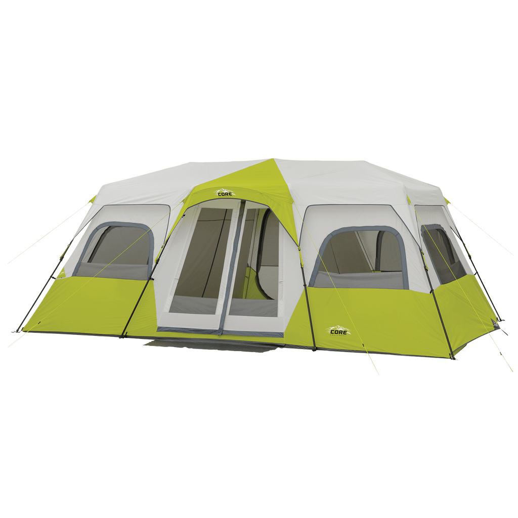 【美品】⭐️CORE EQUIPMENT INSTANT CABIN TENT Amazon.com : CORE 10 Person Instant Cabin Tent with LED