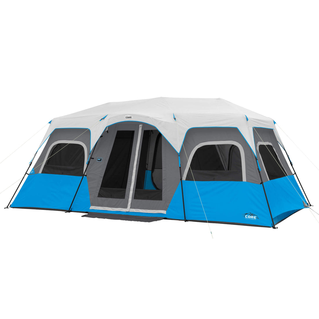 12 Person Lighted Instant Cabin Tent