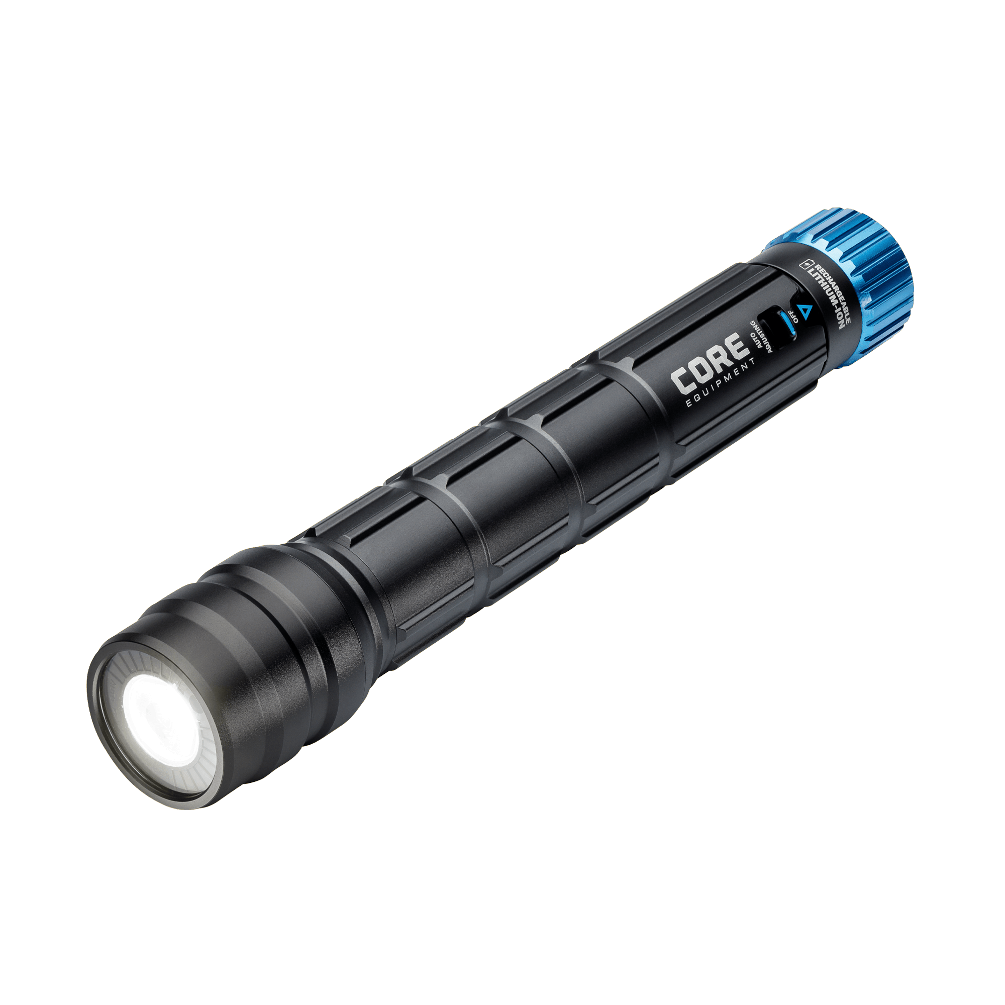 1500 Lumen Rechargeable Flashlight with Auto-Brightness