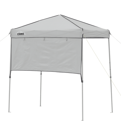 6’ x 4’ Instant Canopy with Half Sun Wall