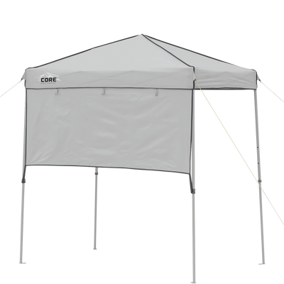 6’ x 4’ Instant Canopy with Half Sun Wall