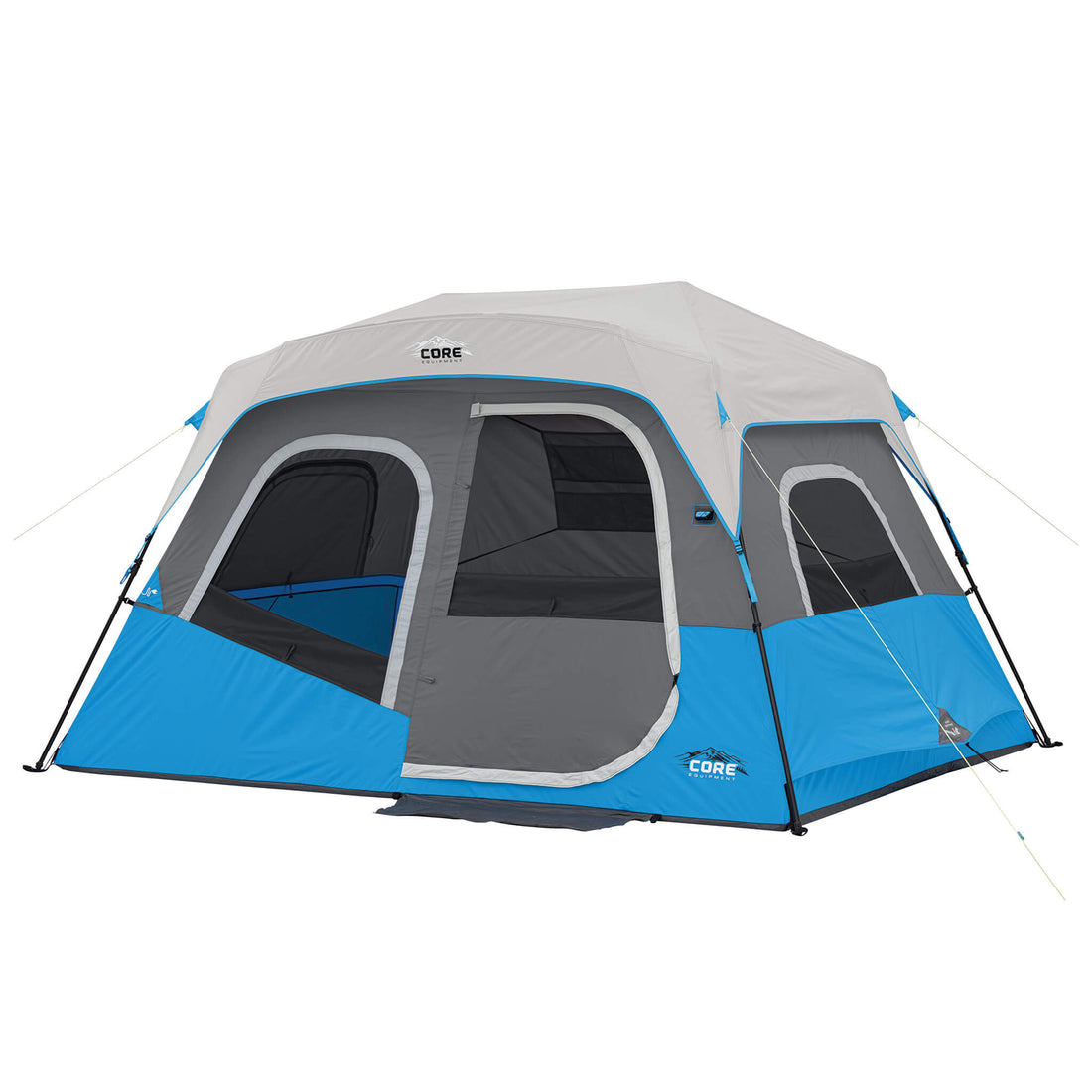 6 Person Lighted Instant Cabin Tent