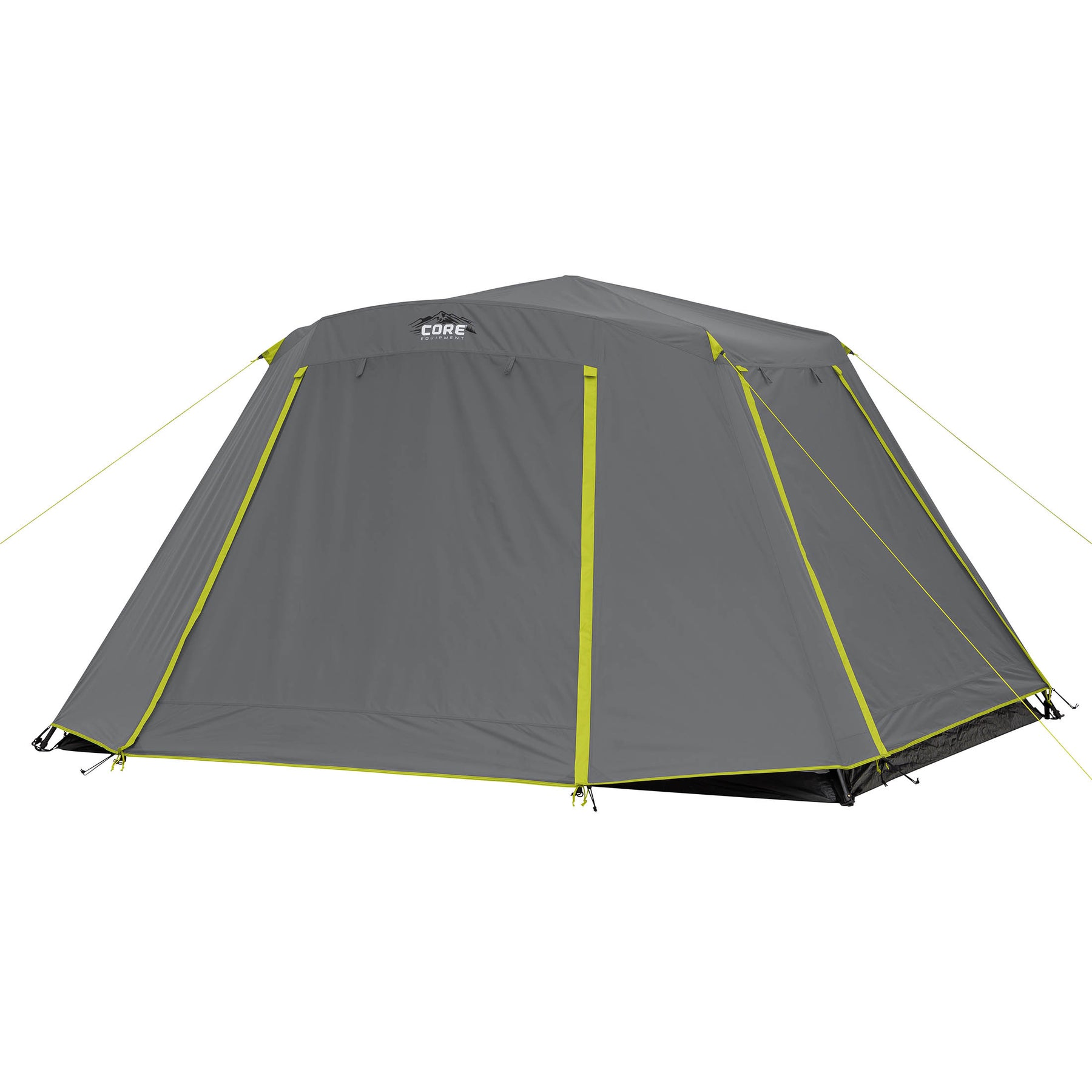 CORE Instant Cabin Tent | Multi Room Tent for Family | Large Pop Up Tent  with Organization for Outdoor Camping Accessories | 4 Person / 6 Person / 8