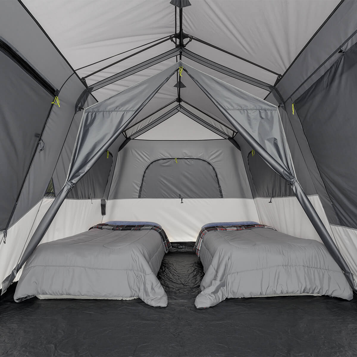 9 Person Instant Cabin Tent with Full Rainfly