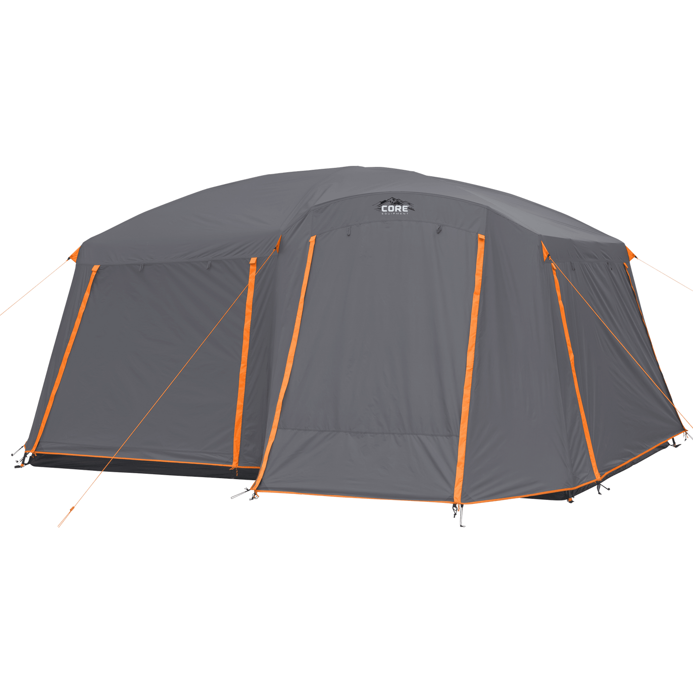 10 Person Straight Wall Cabin Tent with Full Rainfly 14' x 10'