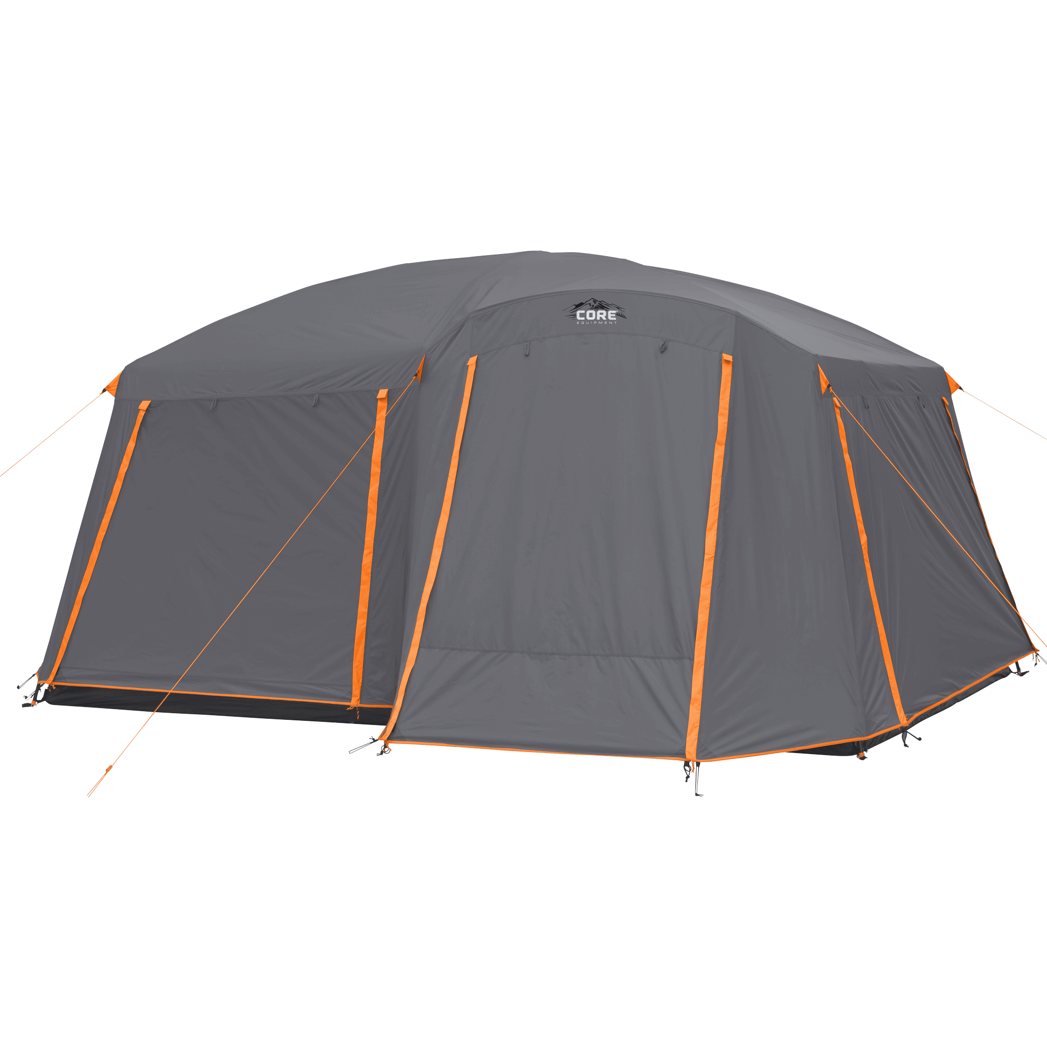 10 Person Straight Wall Cabin Tent with Full Rainfly