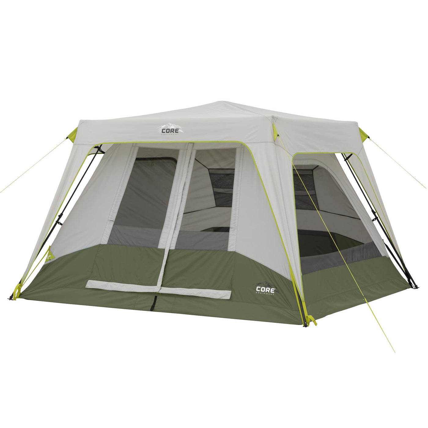 Core 6 Person Instant Cabin Tent, Green