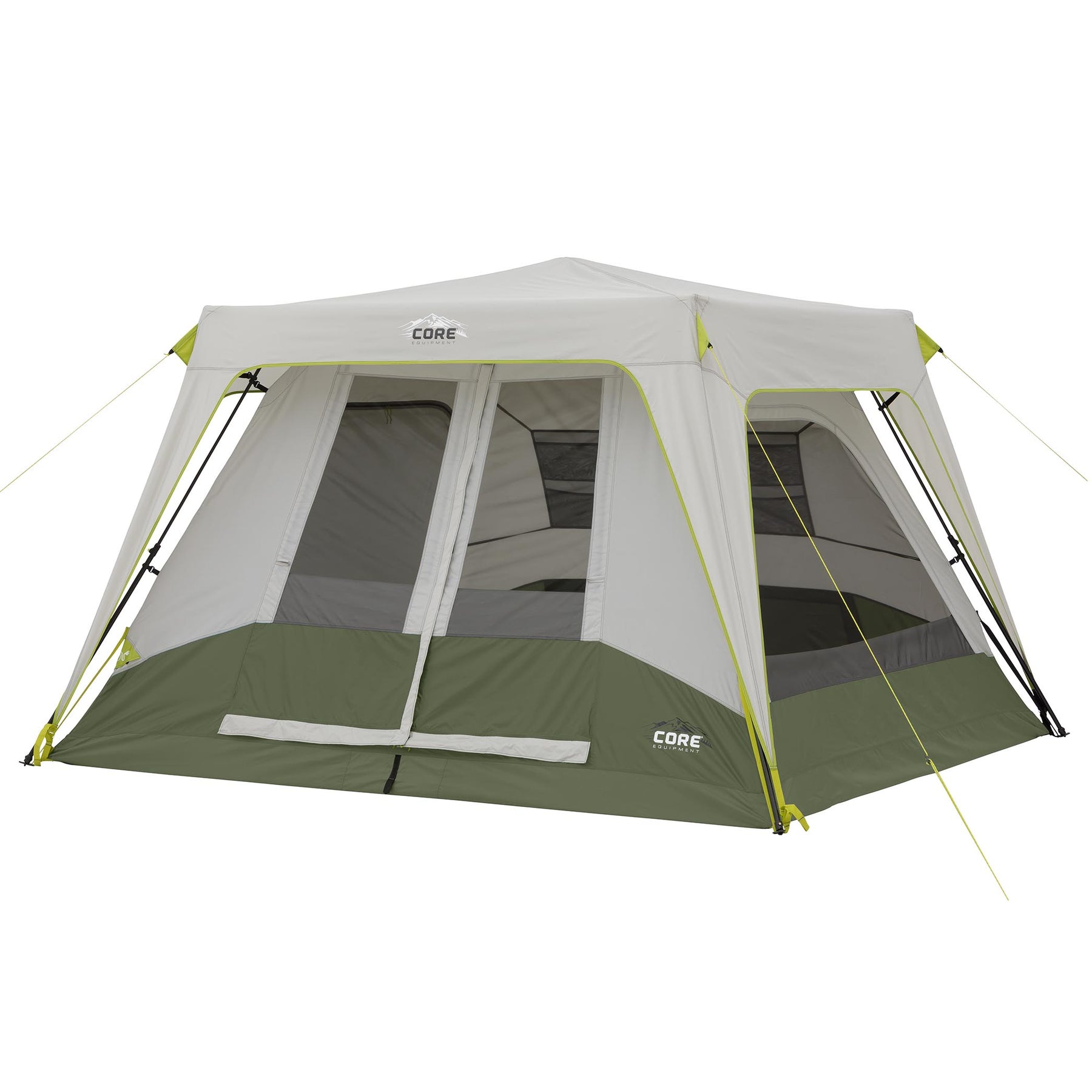 CORE Tents for Family Camping, Hiking and Backpacking | 4 Person / 6 Person  / 9 Person / 11 Person Dome Camp Tents with Included Tent Gear Loft for