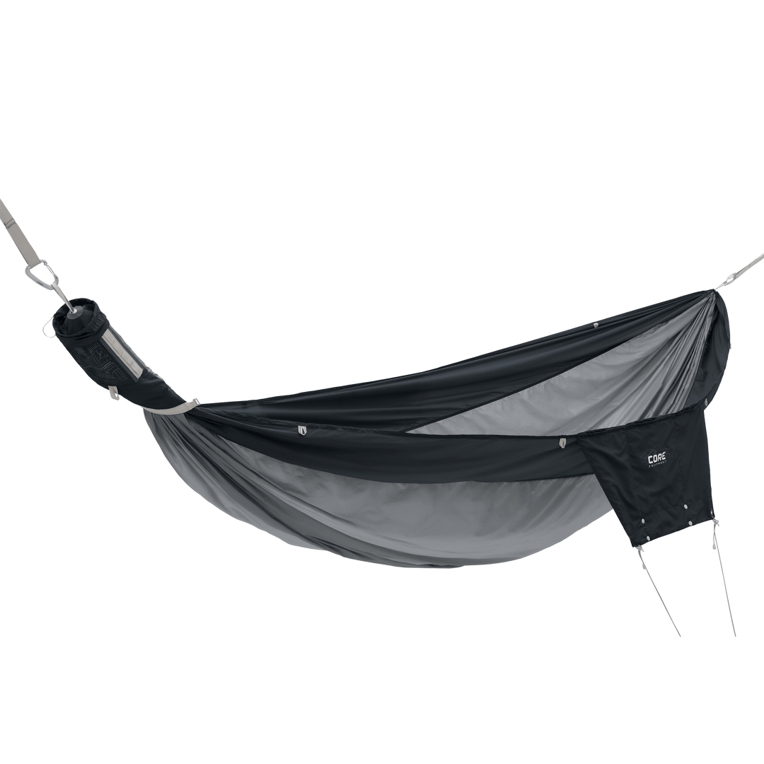 美品 relxation hammock リラクゼーションハンモック 紺 CHILLAX® Blue - Double Travel Hammock with Integrated