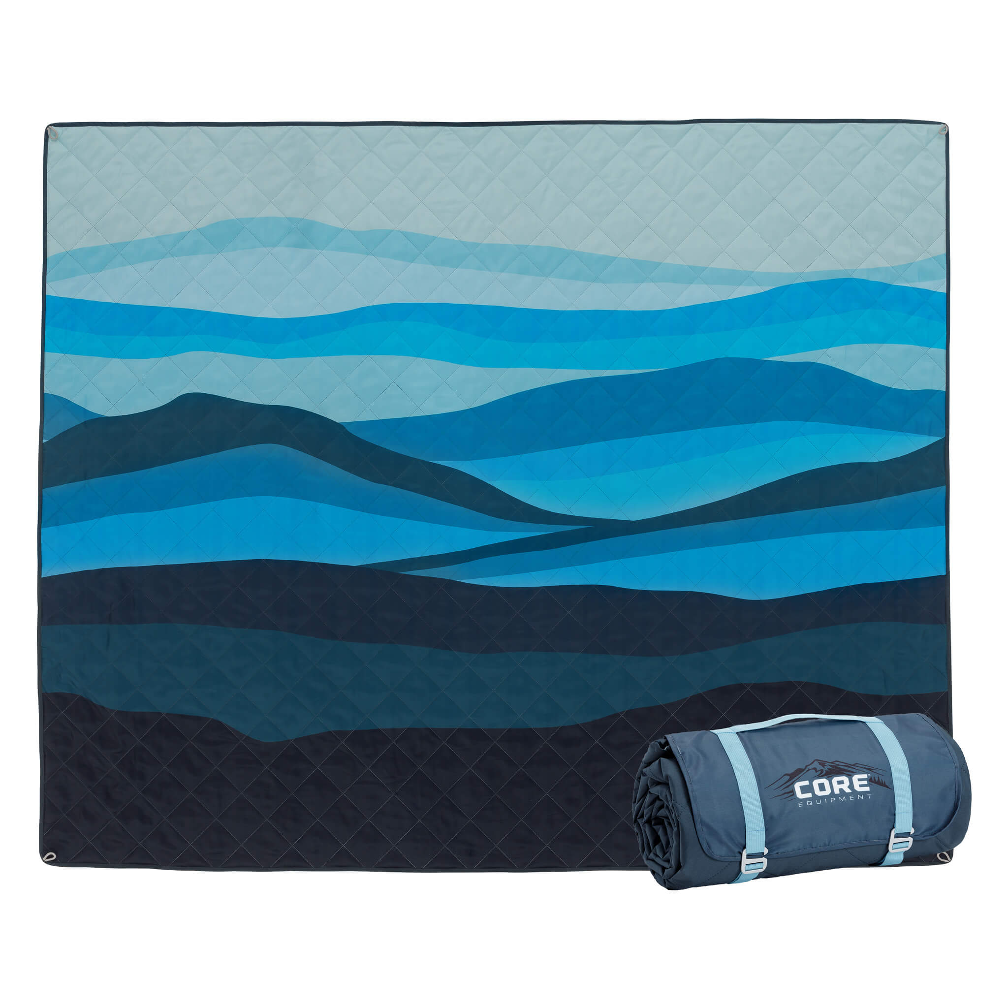Staydown Anchortech Outdoor Travel Weighted Ground Blanket