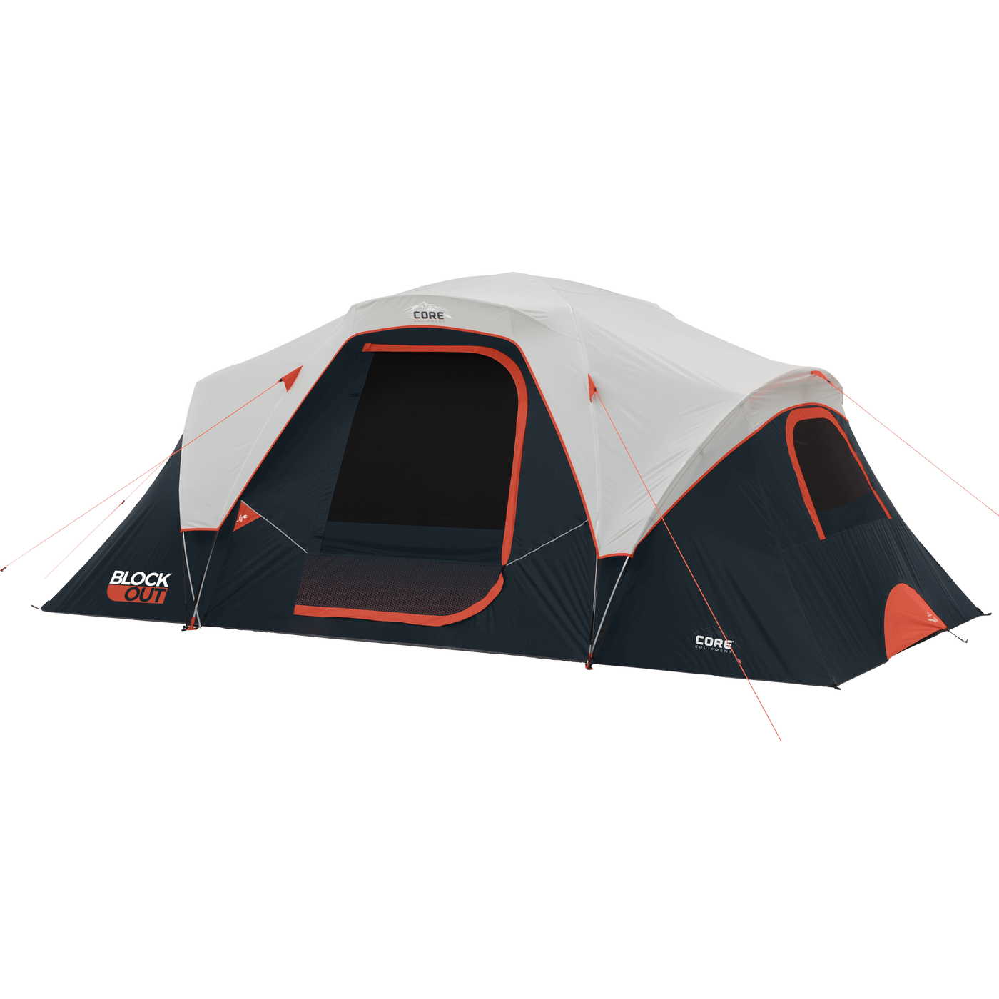 9 Person Extended Dome Blockout Tent 16' x 9'
