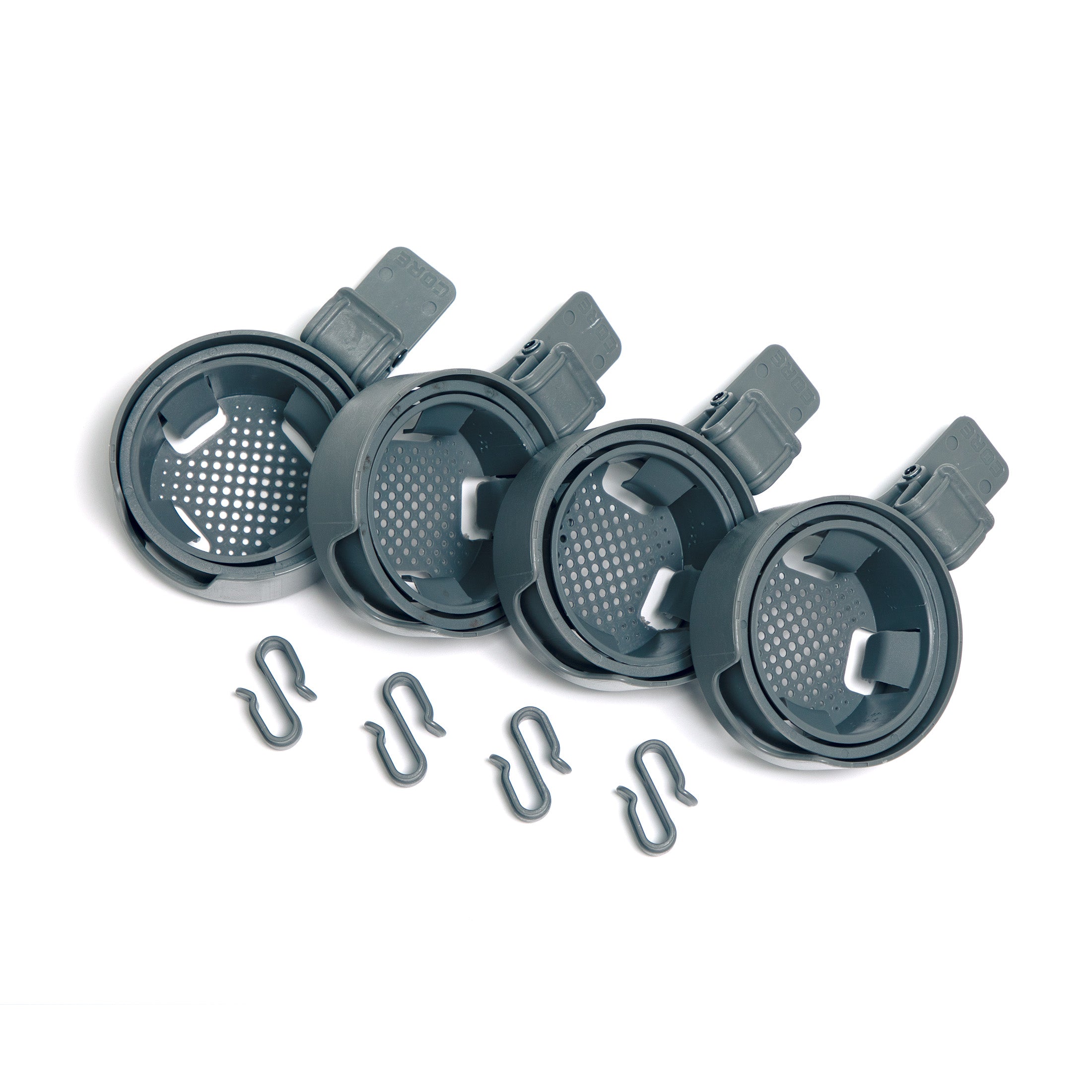 FlexRail Cup Holders + Accessory Hooks