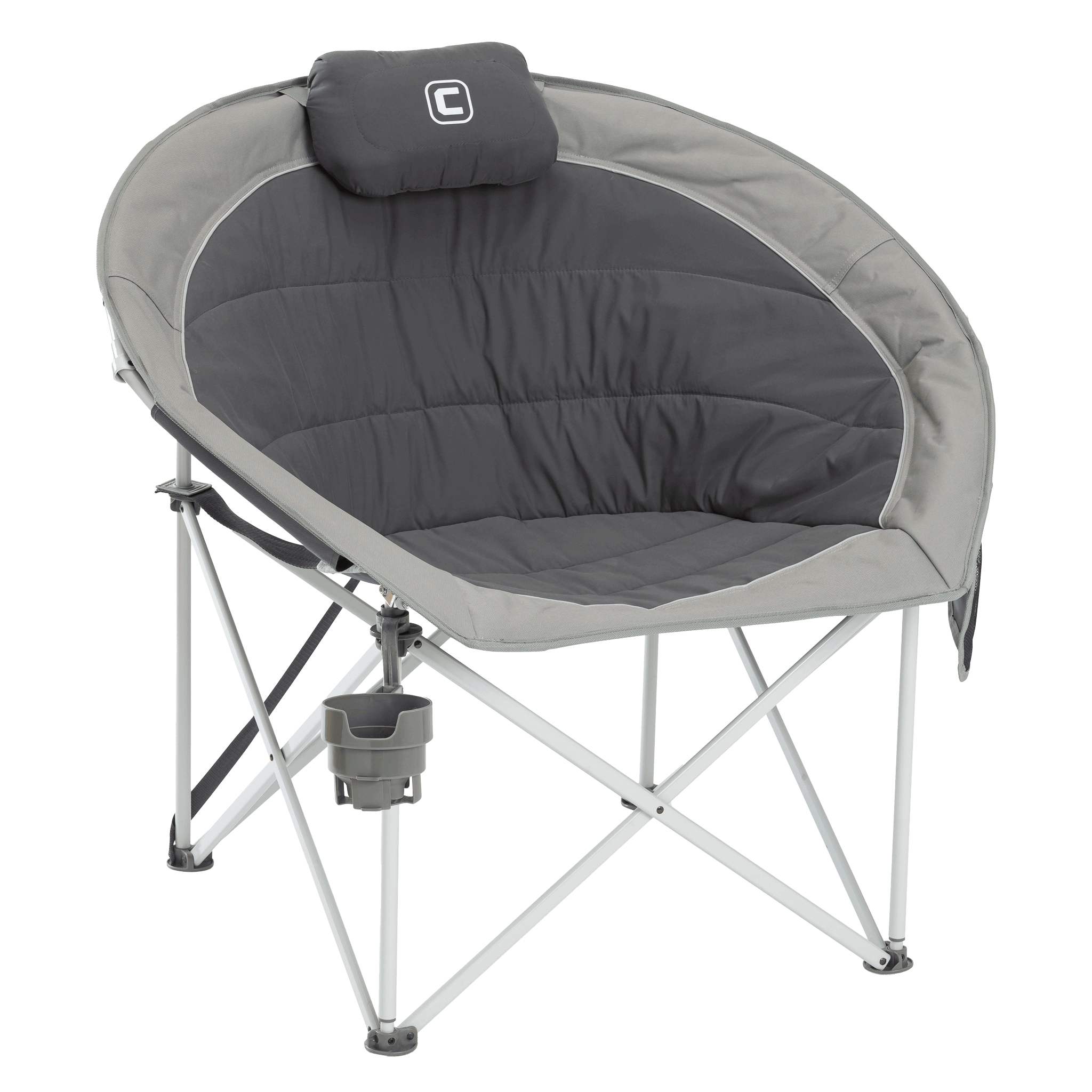 Oversized Padded Round Chair