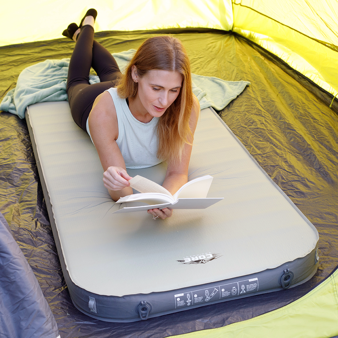4 Season Long Wide Self Inflating Camping Bed