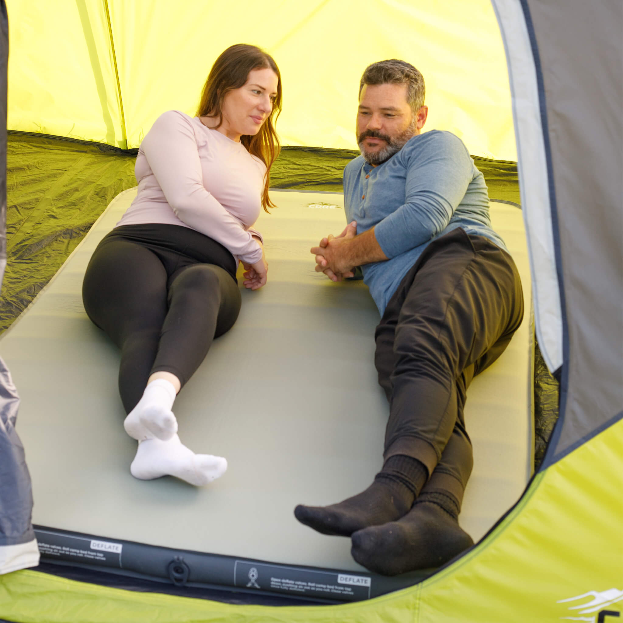 4 Season Double Self Inflating Camping Bed