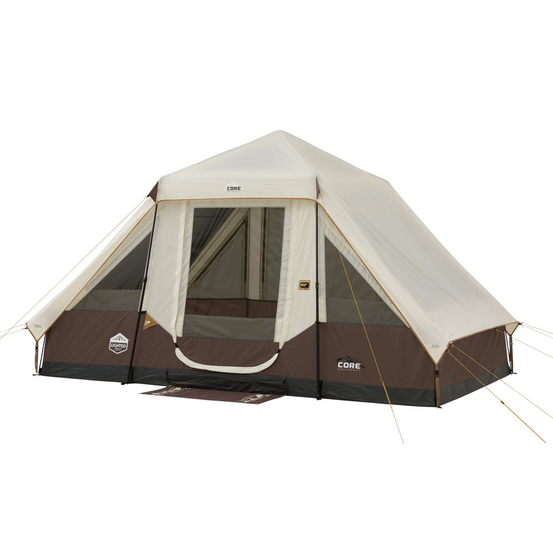6 Person Lighted Instant Pyramid Tent