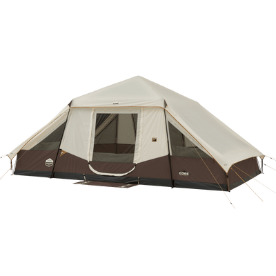 10 Person Lighted Instant Pyramid Tent