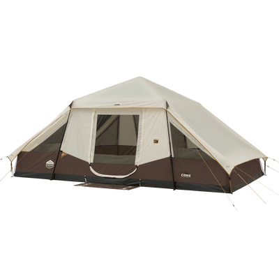 10 Person Lighted Instant Pyramid Tent