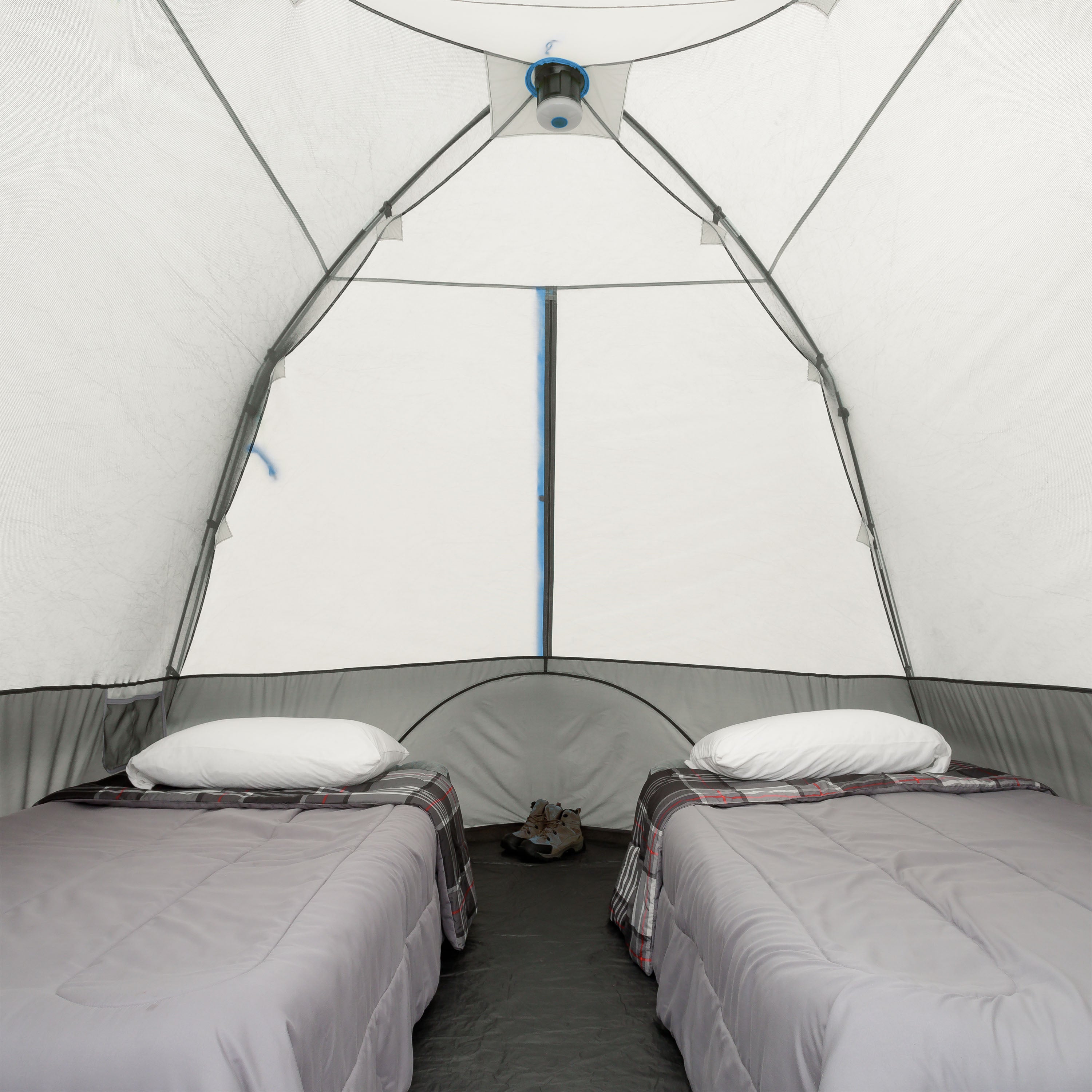 6 Person Lighted Dome Tent