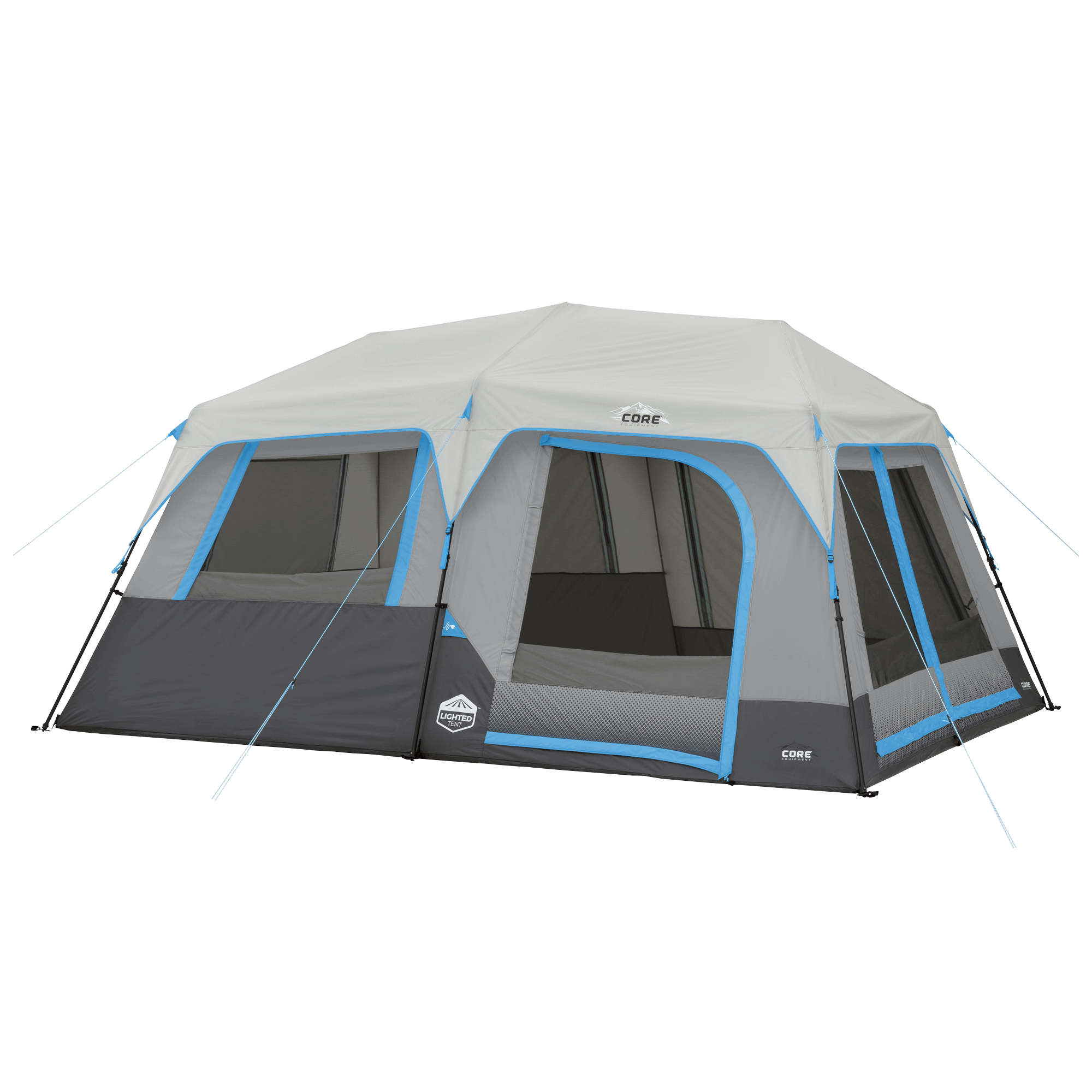 6 Person Lighted Dome Tent