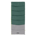 Green and gray 30 degree sleeping bag with CORE logo 