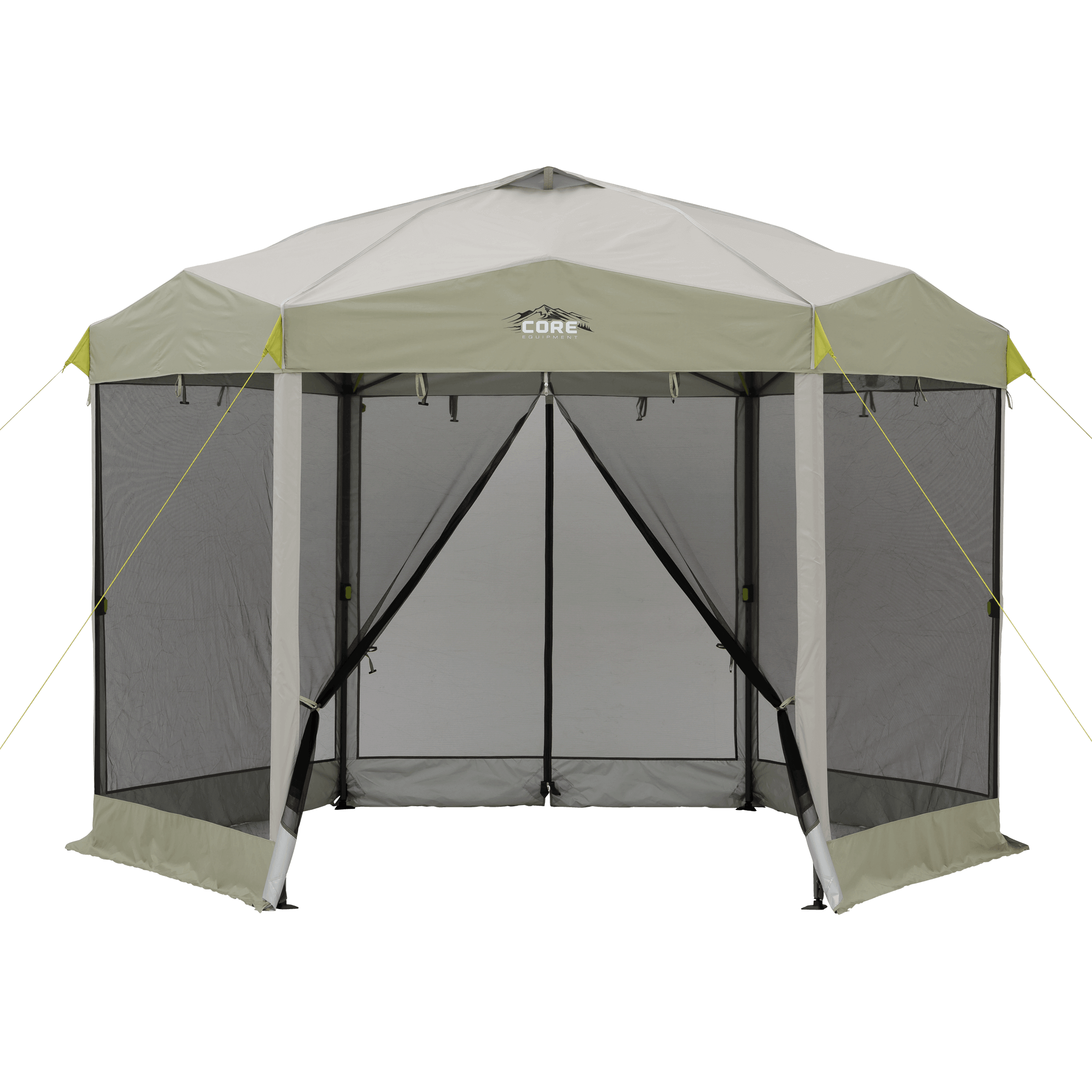 11.5' x 10' Center Push Instant Screen House
