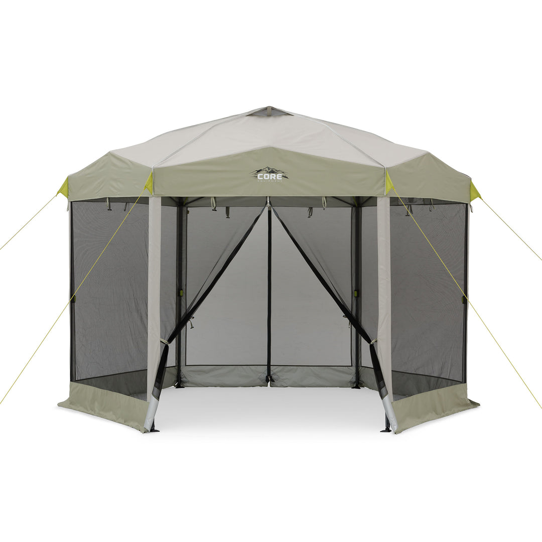 11.5' x 10' Center Push Eaved Instant Screen House – Core 11.5' x 10' Center Push Eaved Instant Screen House – Core