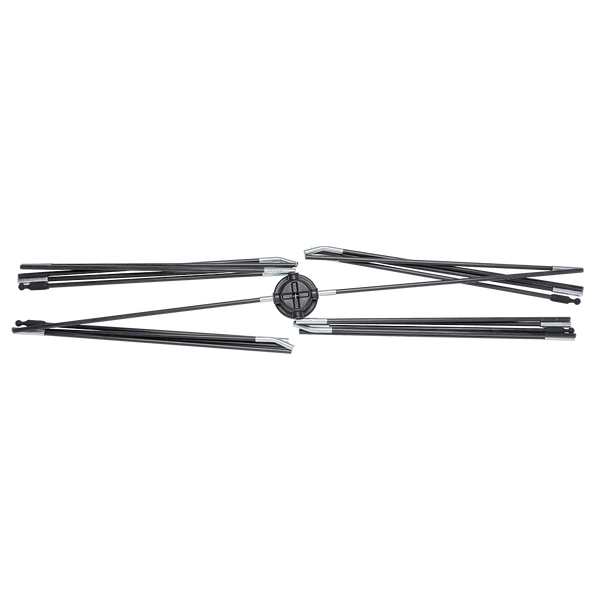 Tent Pole with Center Hub