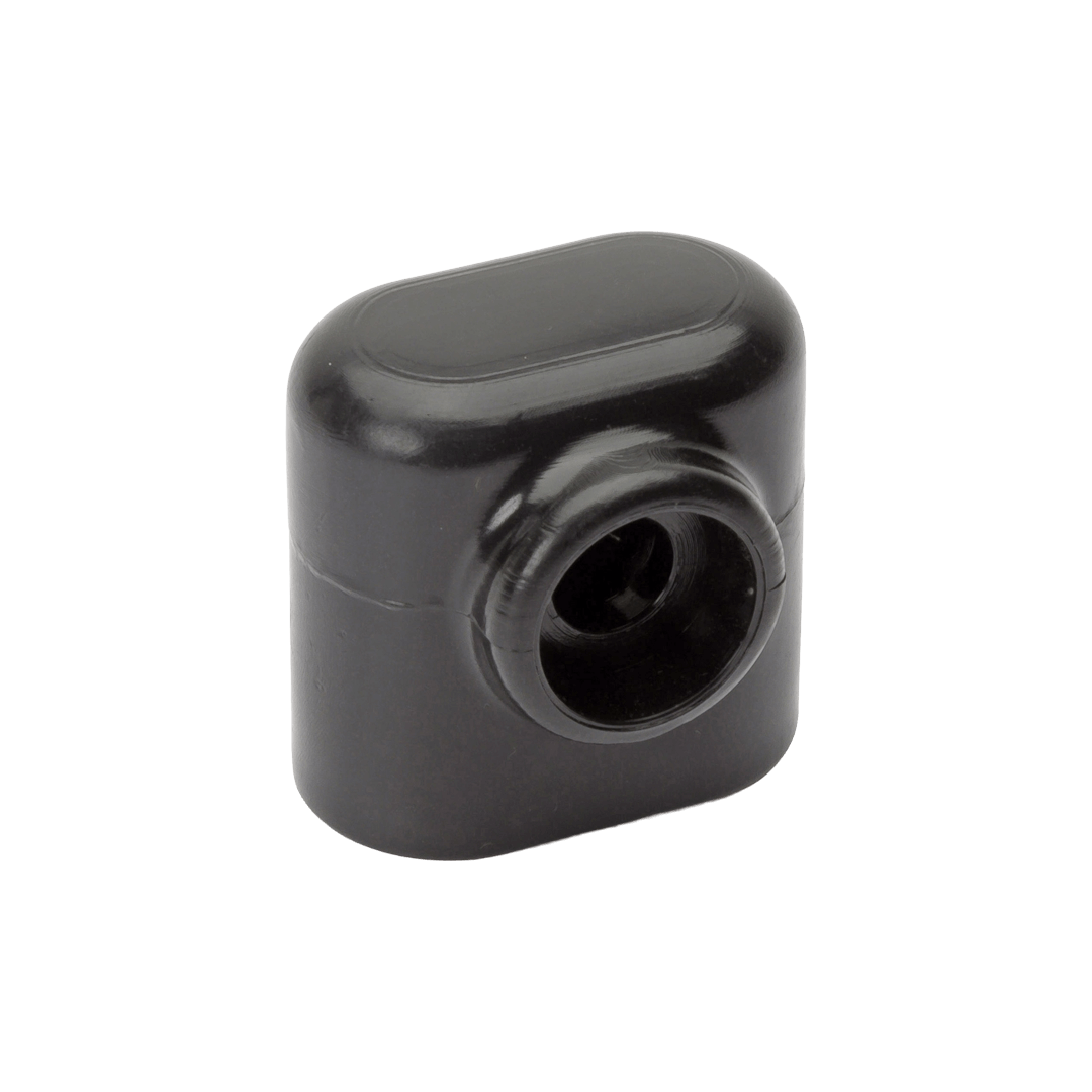 black plastic awning joint