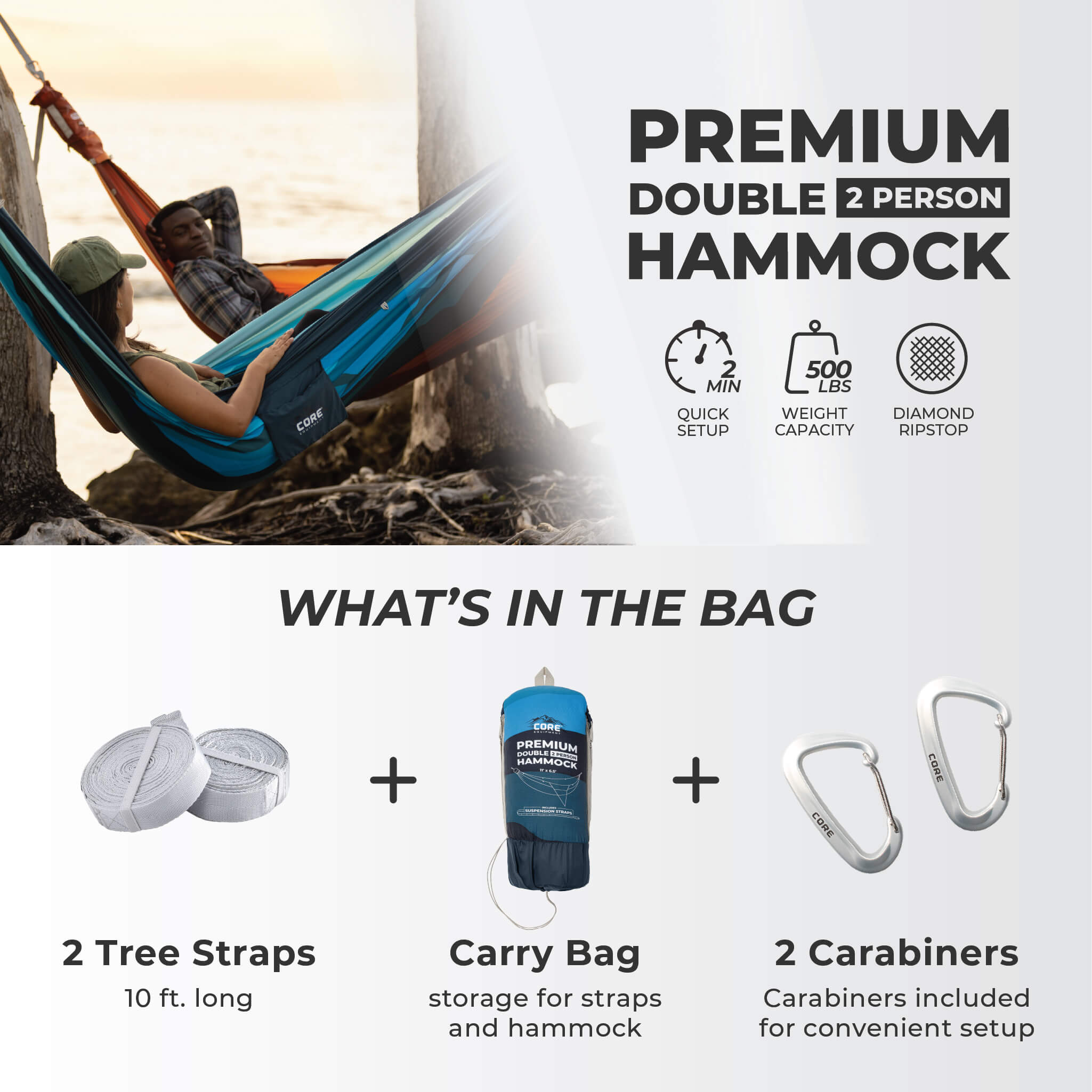 Premium Double Hammock