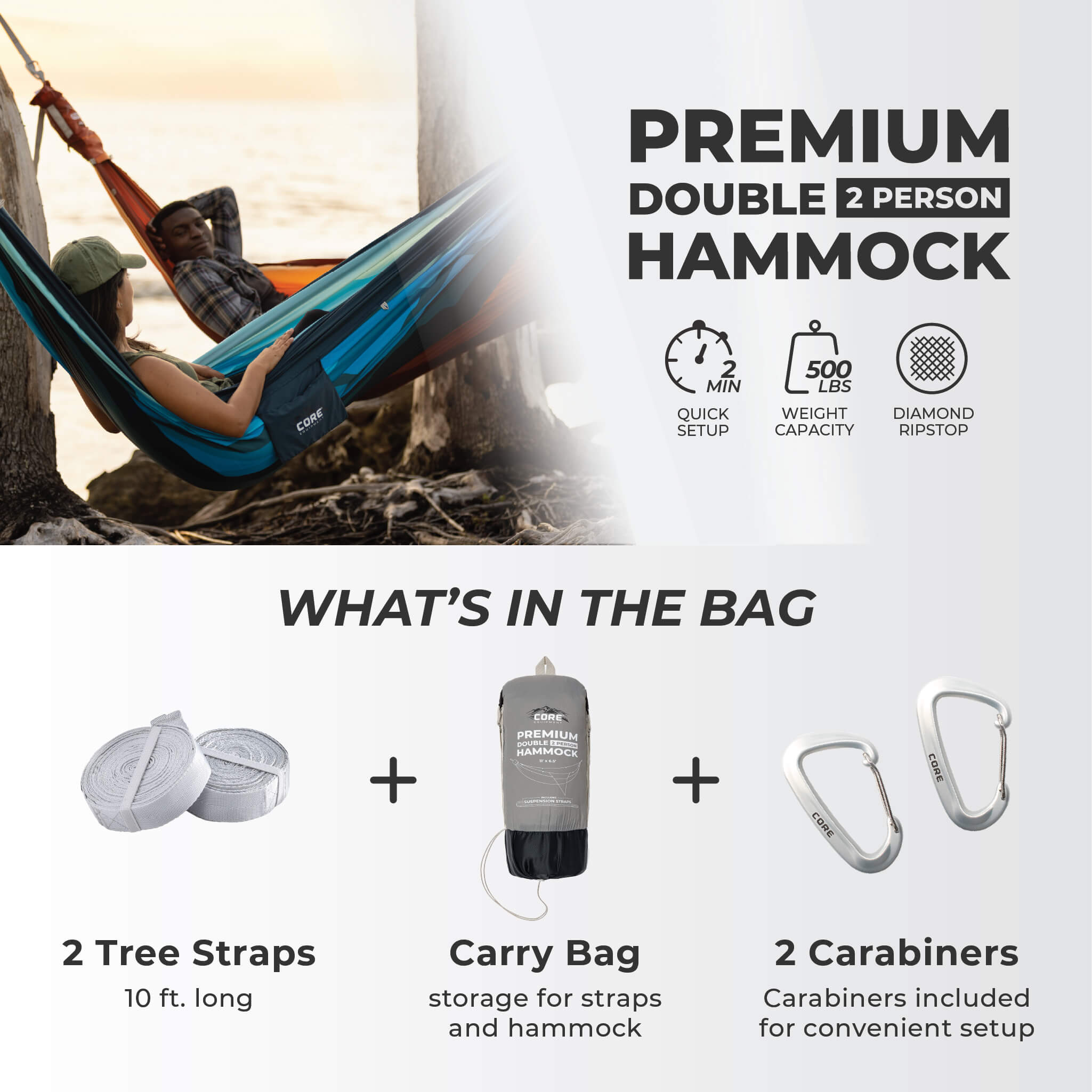 Premium Double Hammock