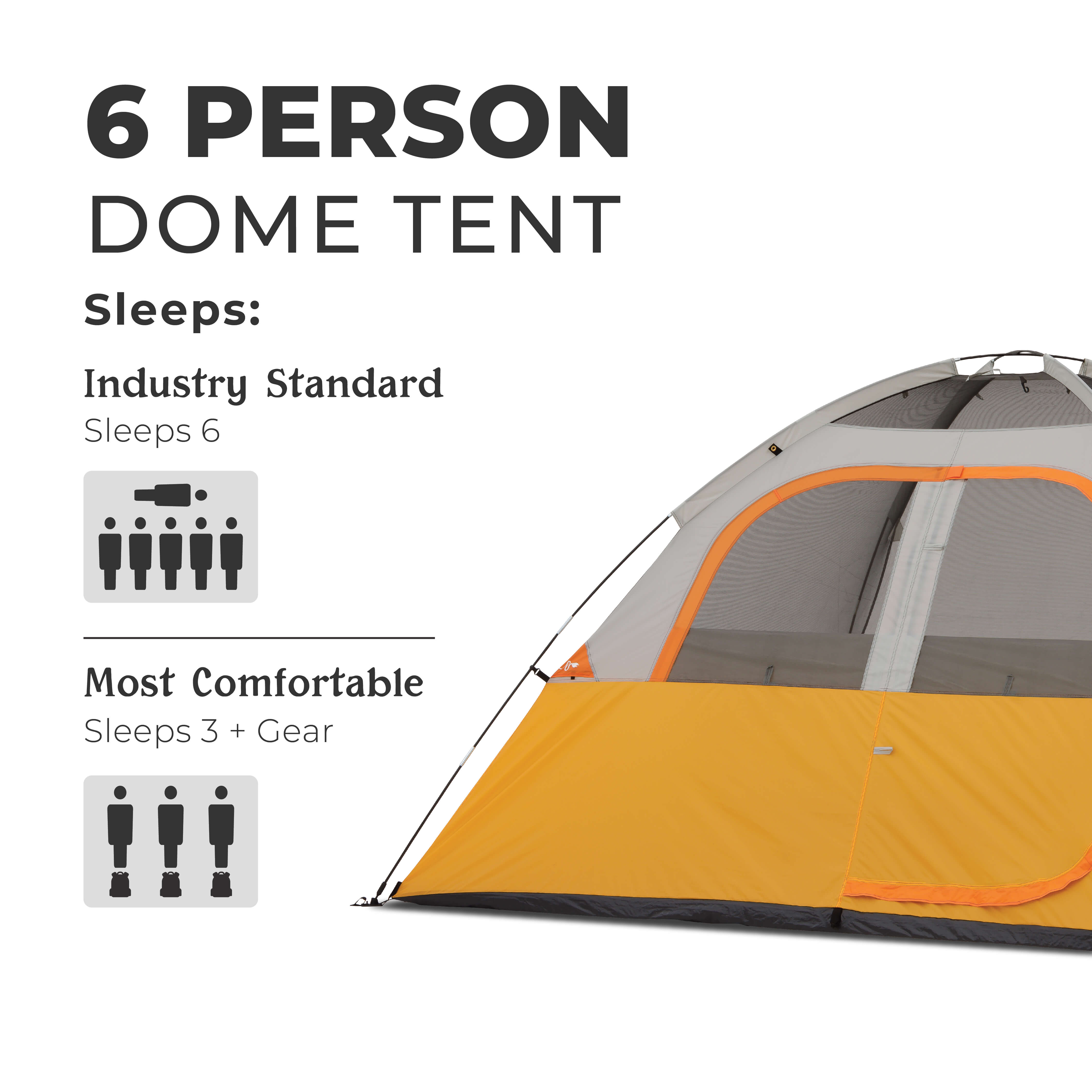 6 Person Dome Tent
