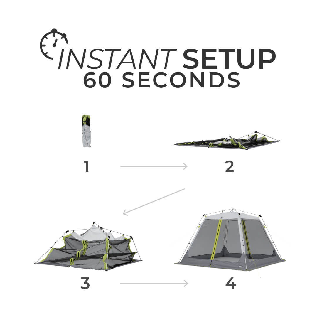 10' x 10' Instant Screen House
