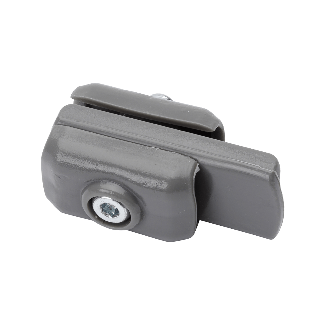 joint endcap with nut and bolt from the side