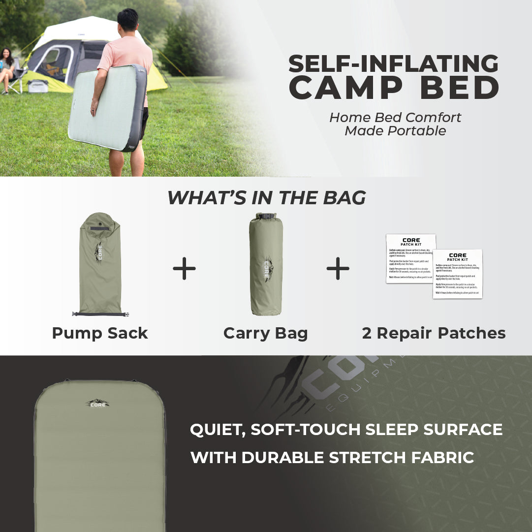 4 Season Self Inflating Camping Bed